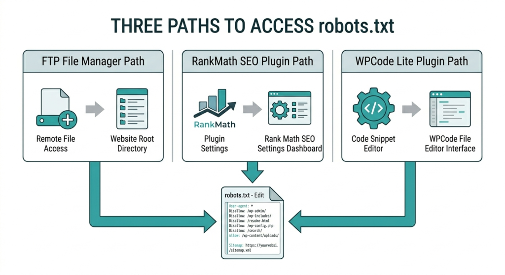how to add wordpress robots txt three methods